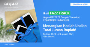 Ikuti FAZZTRACK Periode 10 & Raih Total Hadiah Undian 2 Tablet!